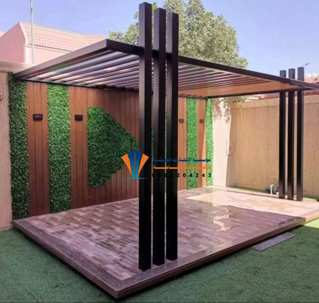 تركيب برجولات حديد