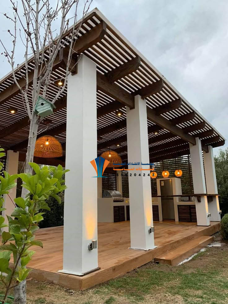 تركيب مظلات حدائق