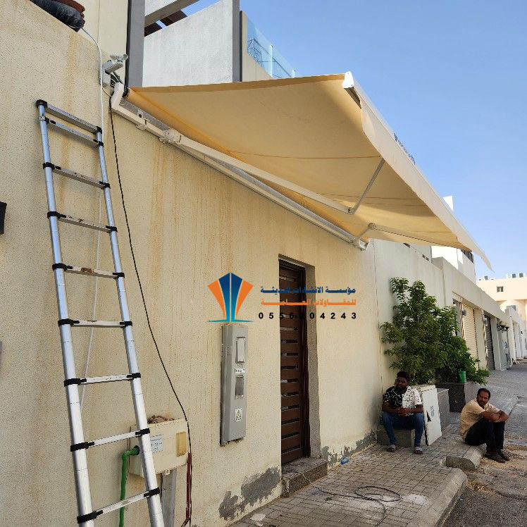 تركيب مظلات كهربائية متحركة