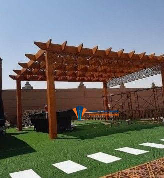 مميزات تركيب برجولات خشب